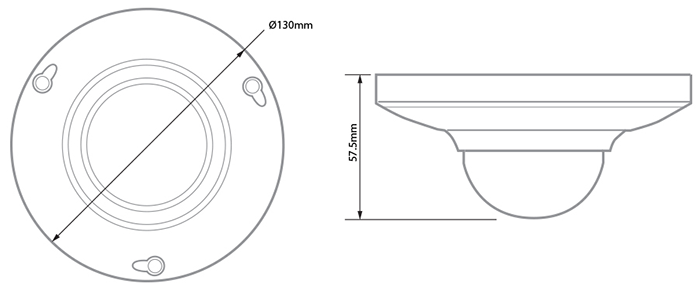 IP- MPTFE001 Fisheye Camera